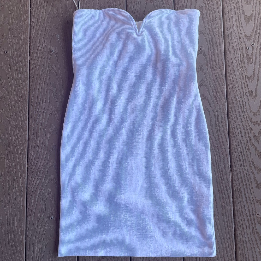 H & M white Mini Dress